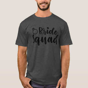Equipo de la Novia Coincidente Lindo para Camiseta