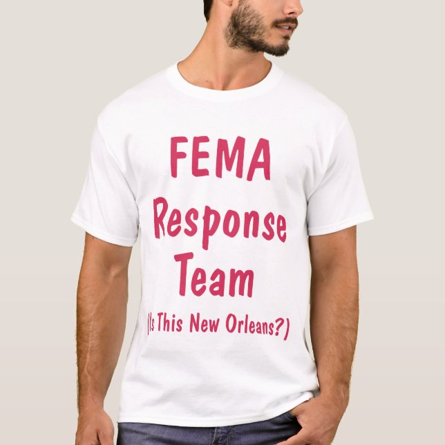 Equipo de la respuesta del FEMA, camisa (Anverso)