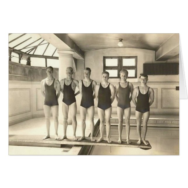 Equipo de natación 1922 (Anverso (Horizontal))