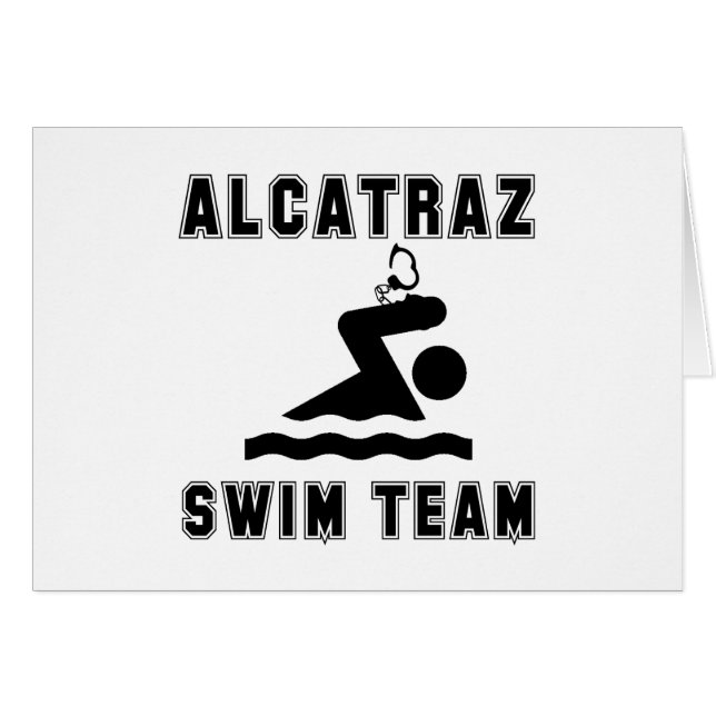Equipo de natación de Alcatraz (Anverso (Horizontal))