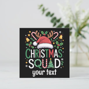 Equipo de Navidad Familiar Personalizado 2025 Coin