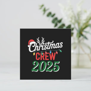 Equipo de Navidad Personalizado 2025 Familia de Na