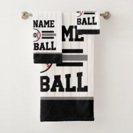Equipo de NOMBRE del jugador de béisbol retro pers