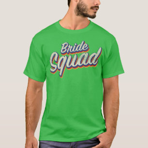 Equipo de Novia Camisetas Combinadas para Despedid