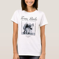 Equipo de Novia Personalizado | Camiseta de Foto