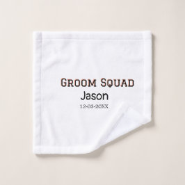 Equipo de novio padrino de bodas fiesta de soltera