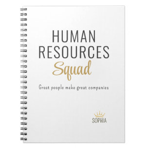 Equipo de Recursos Humanos – Cuaderno Personalizad