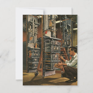 Equipo de reparación de técnicos de radio de negoc