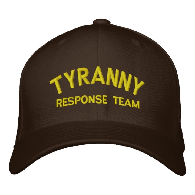 Equipo de respuesta a tiranía bordado Gorra (Anverso)