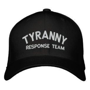 Equipo de respuesta a tiranía bordado Gorra