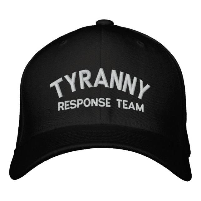 Equipo de respuesta a tiranía bordado Gorra (Anverso)