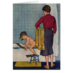 Equipo de submarinismo en la tina