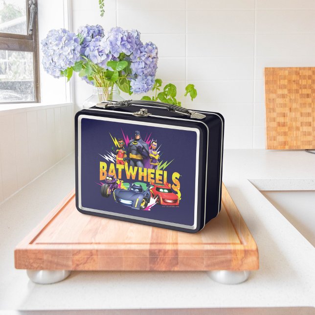 Equipo de superhéroes BatUCES™ (Lunchbox on counter)