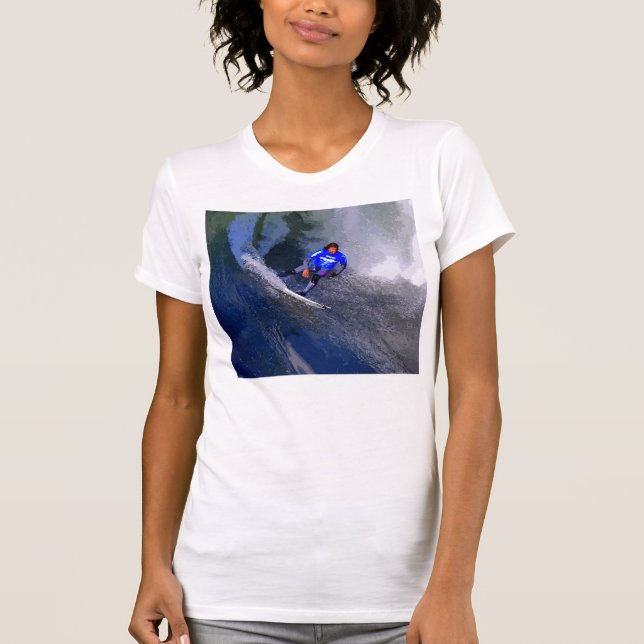 Equipo de surfistas de California Top (Anverso)