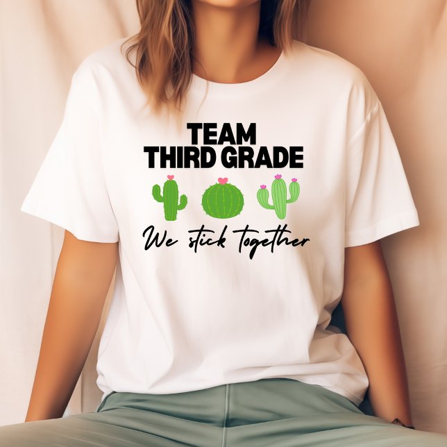 Equipo de tercer grado Nos juntamos con camiseta d (Subido por el creador)