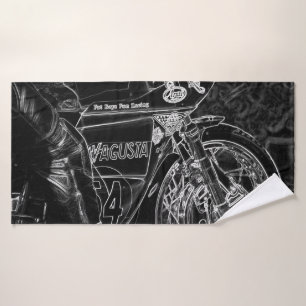 Equipo de toalla de baño Motorcycle 1 btcn