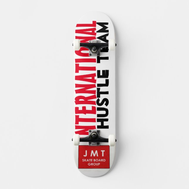 EQUIPO INTL HUSTLE/ JMT SKATEBOARDS (Anverso)