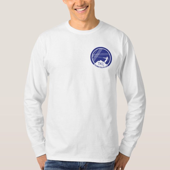 Equipo KiteLife - camiseta del deporte (manga (Anverso)