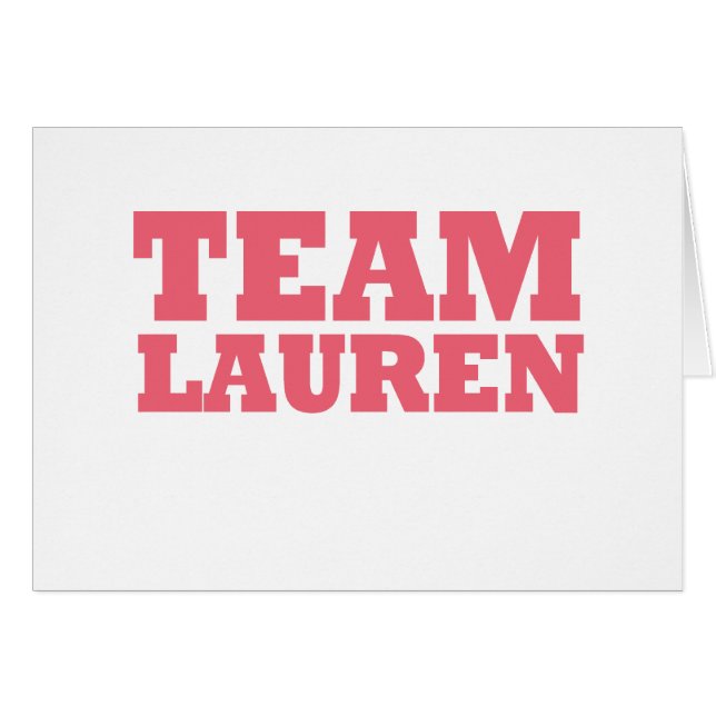 Equipo Lauren (Anverso (Horizontal))