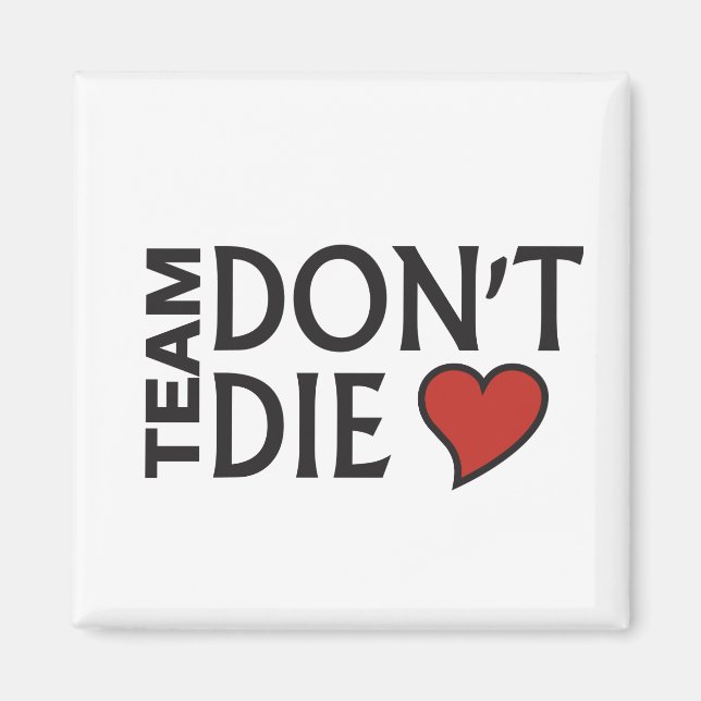 Equipo no muera - imán (Frente)