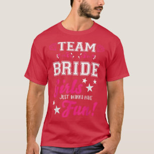 Equipo Novia  Camisetas de Dama de Honor  Las chic