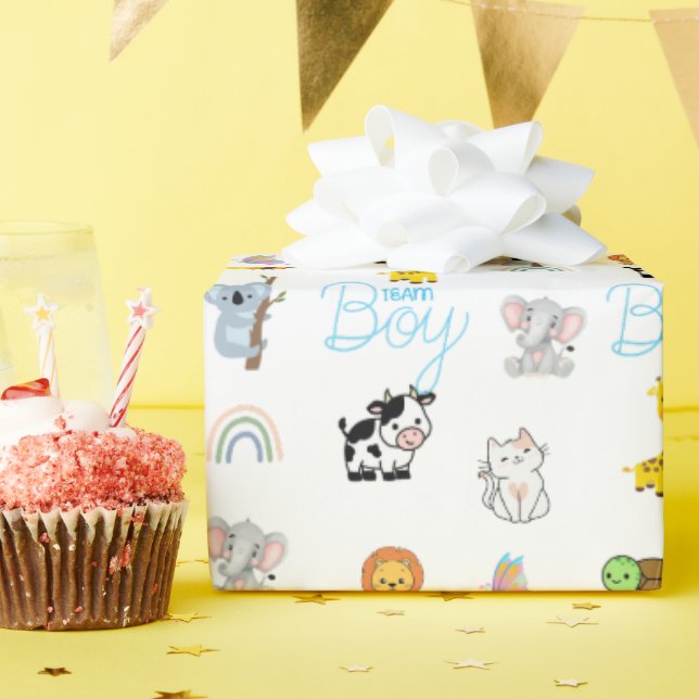 ¡Equipo! Papel de ajuste de Baby Shower (Fiesta de cumpleaños )