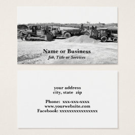 equipo pesado de construcción