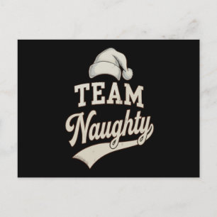 Equipo travieso Santa Navidad Xmas coincidente Fam
