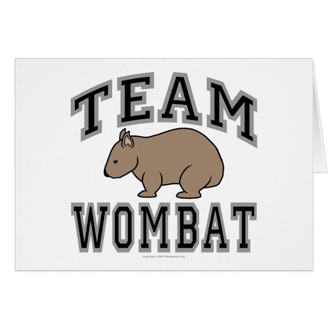 Equipo Wombat V (Anverso (Horizontal))