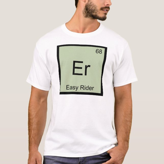Er - Easy Rider Camiseta divertida con símbolo de  (Anverso)