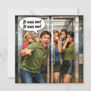 Era mi humor divertido de pedo en el ascensor plan