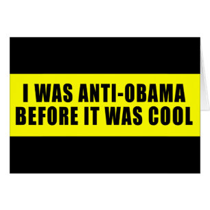 Era Obama anti antes de que fuera fresco