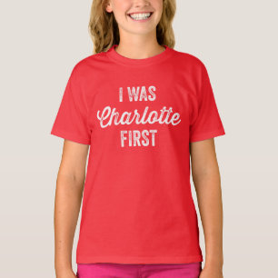 Era primera camiseta de Charlottle