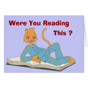 ¿Era usted que leía esto?