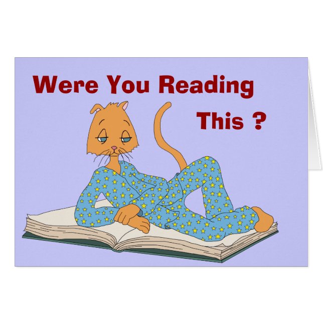 ¿Era usted que leía esto? (Anverso (Horizontal))