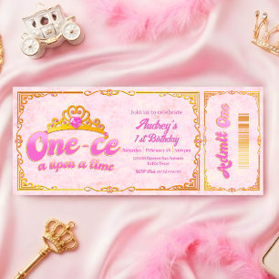 Érase Una Vez - Invitación de Entrada