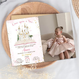 Érase Una Vez Princesa 2ª Fiesta Invitación de Fot
