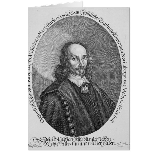 Erasmus Kindermann de Juan (Frente)