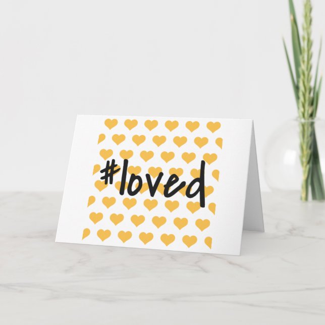 ¡Eres Amado! Tarjeta (Anverso)