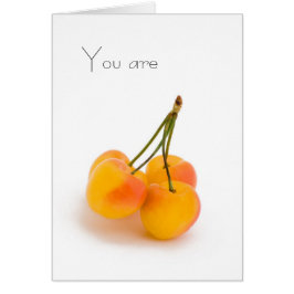 Eres dulce como el primer fruto del verano