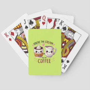 Eres el crema para mi café - Jugar cartas