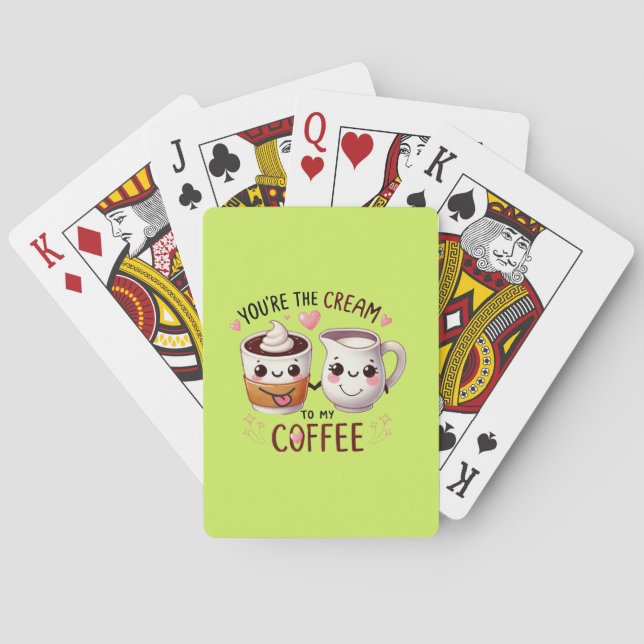 Eres el crema para mi café - Jugar cartas (Reverso)