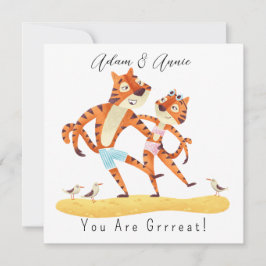 Eres El Gran Tigre Personalizado Le Regalo