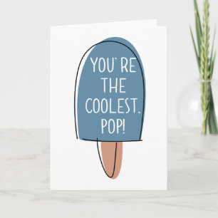 ¡Eres el más genial, papá! - Tarjeta del día del p