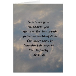 Eres el tesoro hijo de Dios