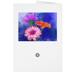 Eres Especial Tarjeta 3 Gerberas De Color