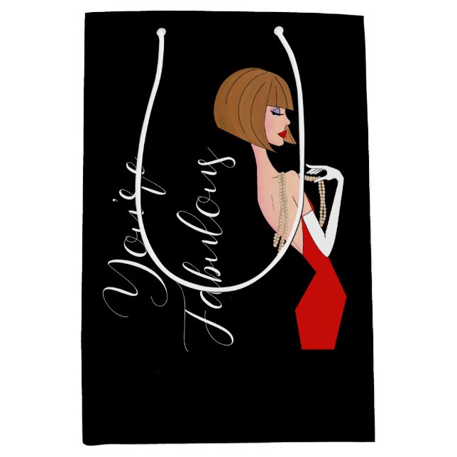 "Eres fabuloso" Bolsa de regalo DIVA (Anverso)