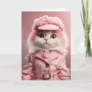 ¡Eres Fabuloso! Tarjeta de Felicitación para Gatos