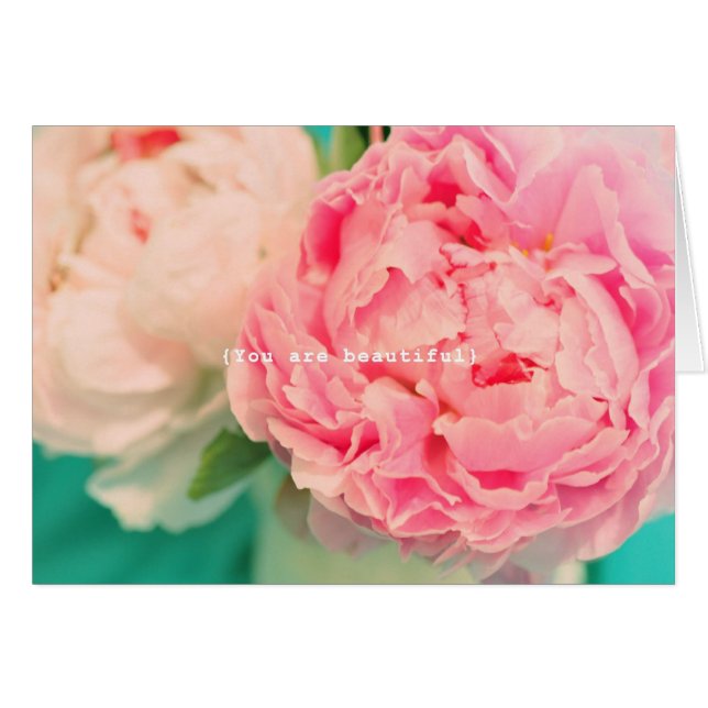 Eres hermosa (Anverso (Horizontal))