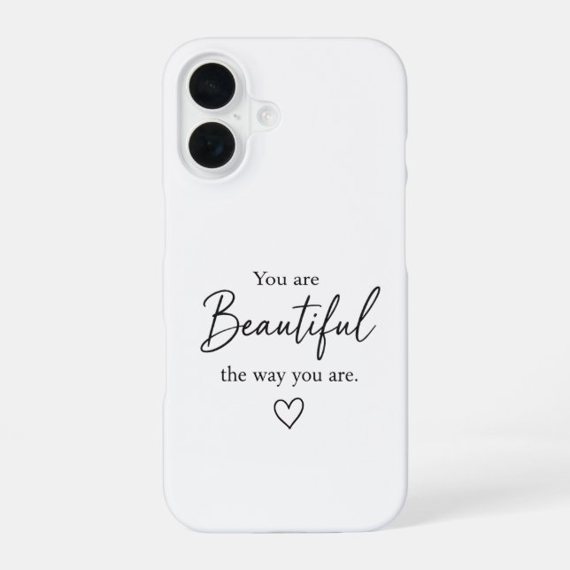 Eres Hermosa Funda Estética para iPhone 16  (Reverso )